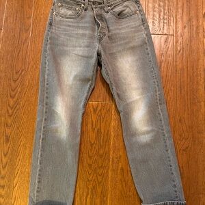 Levi's Men's Straight Jeans in Gray 30 x 30